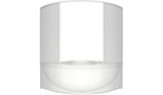 Акриловая ванна Bas Империал 150x150 см без гидромассажа